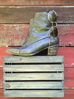 John Fluevog Preet Passage Boots, Size 10.5